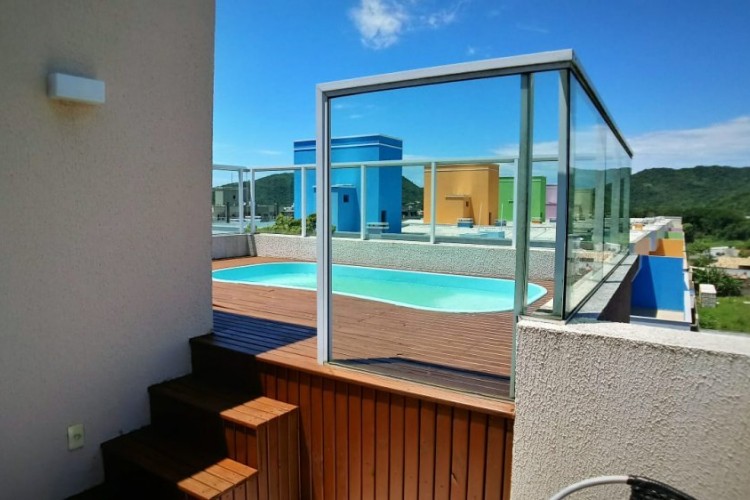 Praia de Bombas - Cobertura 03 quartos com piscina