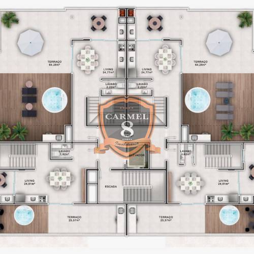 Costa Azul coberturas duplex