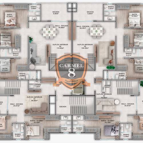 Costa Azul coberturas duplex