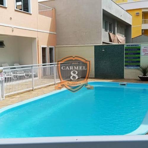 Aptos 2 quartos em residencial com piscina San Vic