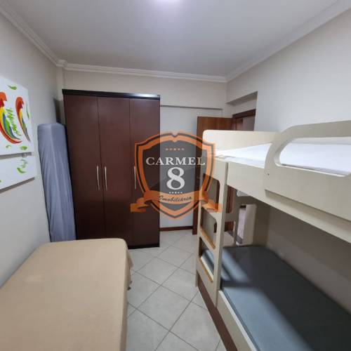 Apto 2 quartos em residencial com piscina para 6 p