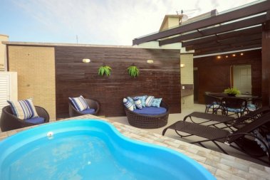 Linda cobertura duplex em 4 ilhas