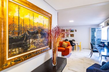 Apartamento pé na areia no Mariscal